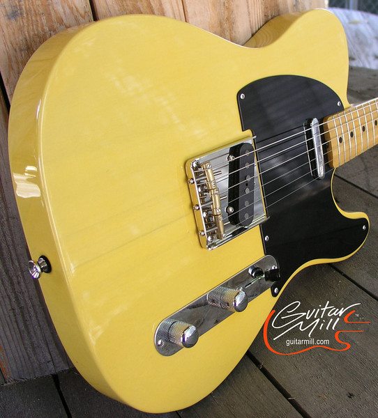 butterscotch blonde guitar paint