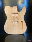 T-Style Body / 2 pc. African Mahogany / Double Bound (Black) / PAF/P-90 (#GIN-2104)
