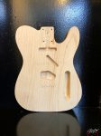 T-Style Body / 2 pc. Swamp Ash / Ultra Vintage w/ Pin Holes (#GIN-2314)