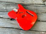 T-Style Body / Alder / 4 lbs. 11 oz. / Nitrocellulose Torino Red / Med-Heavy Relic (#GIN-2502) (S)
