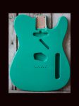 T-Style Body / Ultra Light Alder / 4 lbs. 6 oz. / Nitrocellulose Deep Seafoam Green / Closet Clean (#GIN-2580) (S)
