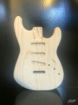 S-Style Body / 2 pc. Ultra Light Swamp Ash / Rear Route (#GIN-2645)