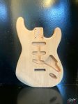 S-Style Body / 1 pc. African Mahogany (#GIN-2646)