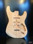 S-Style Body / 2 pc. African Mahogany / HSS (#GIN-2686)