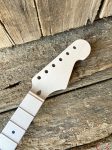 S-Style Replacement Neck / 1 pc. 1/4 Sawn Maple / Chunky C+ (#GIN-2909)