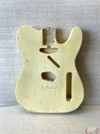 T-Style Body / Ultra Light Swamp Ash / 3 lbs. 9 oz. / Nitrocellulose 'Nicotine Blonde' / Medium Relic (#GIN-2995) (S)
