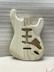 S-Style Body / 2 pc. Ultra Light Swamp Ash / 3 lbs. 9 oz. (#GIN-3007)