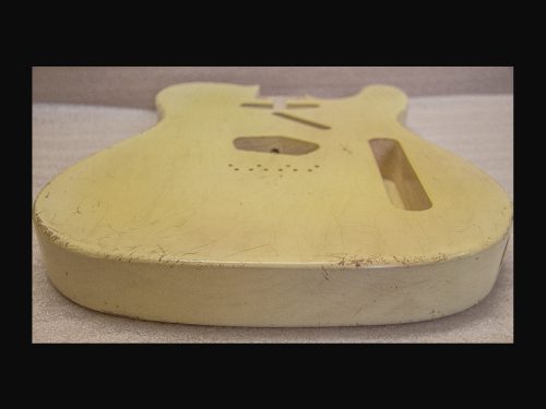 T-Style Body / Ultra Light Swamp Ash / 3 lbs. 12 oz. / Nitrocellulose 'Nicotine Blonde' / Medium Relic (#GIN-3059) - Image 7