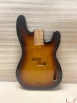 P-Style Bass Body / Alder / 4 lbs. 10 oz. / Nitrocellulose '3-Tone Sunburst' / Light Relic (#GIN-3062)