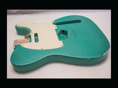 T-Style Body / Alder / 4 lbs. 6 oz. / Nitrocellulose 'Seafoam Green' / Light Relic (#GIN-3126) - Image 2