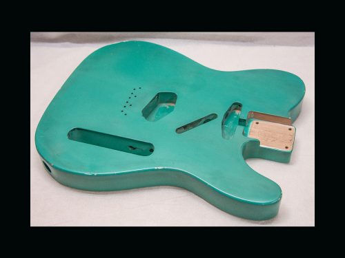 T-Style Body / Alder / 4 lbs. 6 oz. / Nitrocellulose 'Seafoam Green' / Light Relic (#GIN-3126) - Image 4