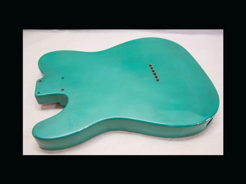 T-Style Body / Alder / 4 lbs. 6 oz. / Nitrocellulose 'Seafoam Green' / Light Relic (#GIN-3126) - Image 6