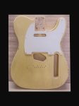T-Style Body / Ultra Light Swamp Ash / 3 lbs. 13 oz. / Nitrocellulose 'Nicotine Blonde' / Medium Relic (#GIN-3058) (S)