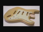 S-Style Body / Ultra Light Swamp Ash / 3 lbs. 4 oz. / Nitrocellulose 'Blonde' / Med. Relic (#GIN-3088-F) (S)