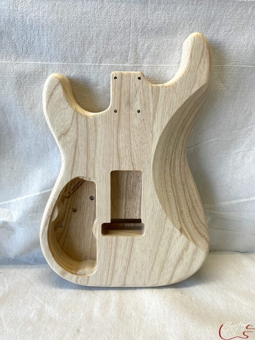 S-Style Body / Ultra Light Swamp Ash / Rear Route / 3 lbs. 9 oz. (#GIN-3135) - Image 2