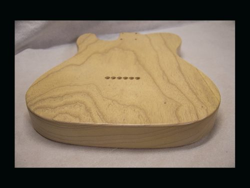 T-Style Body / 1 Piece Ultra Light Swamp Ash / 4 lbs. 0 oz. / Nitrocellulose 'TruGrain™ Nocaster Blonde' / Closet Clean (#GIN-3151) - Image 8