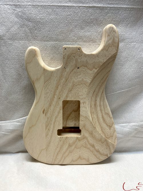 S-Style Body / 2 pc. Ultra Light Swamp Ash / 3 lbs. 12 oz. (#GIN-3161) - Image 2