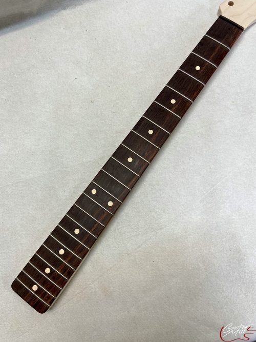 T-Style Replacement Neck / 2 pc. Maple & Madagascar Rosewood / Chunky C (#GIN-3172) - Image 4