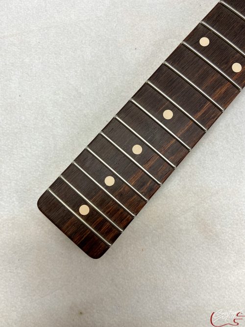 T-Style Replacement Neck / 2 pc. Maple & Madagascar Rosewood / Chunky C (#GIN-3172) - Image 5