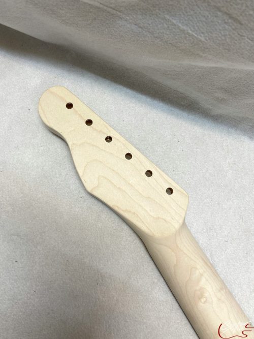 T-Style Replacement Neck / 2 pc. Maple & Madagascar Rosewood / Chunky C (#GIN-3172) - Image 7