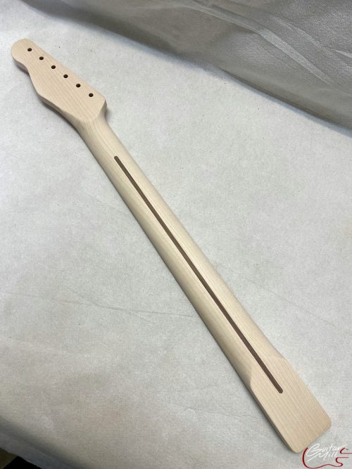 T-Style Replacement Neck / 1 pc. 1/4 Sawn Maple / Slim C (#GIN-3173) - Image 6