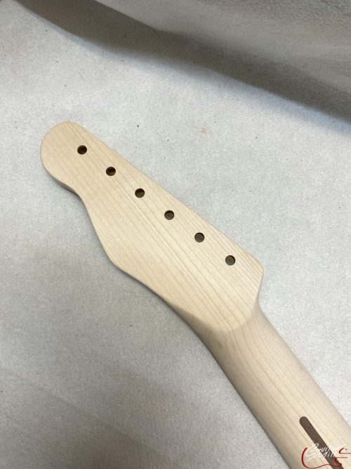 T-Style Replacement Neck / 1 pc. 1/4 Sawn Maple / Slim C (#GIN-3173) - Image 7