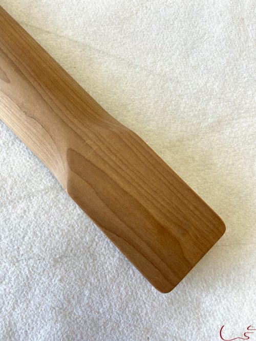 T-Style Replacement Neck / 2 pc. Roasted Maple & VENEER Brazilian Rosewood / Soft Chunky V / USA ONLY (#GIN-3175) - Image 9