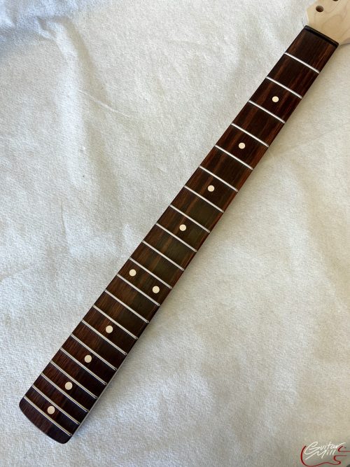 S-Style Replacement Neck / 2 pc. Maple & Madagascar Rosewood / Chunky C (#GIN-3176) - Image 4