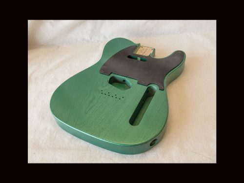 T-Style Body / Swamp Ash / 4 lbs. 2 oz. / Nitrocellulose 'TruGrain Cadillac Green' / Closet Clean (#GIN-3180) - Image 2