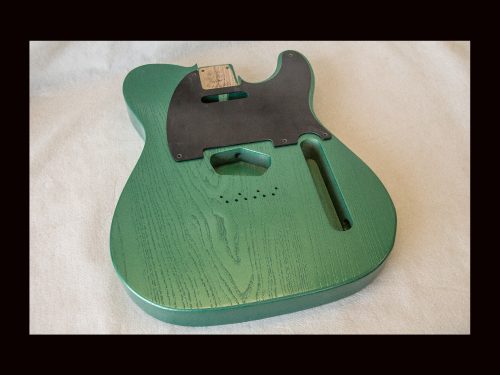 T-Style Body / Swamp Ash / 4 lbs. 2 oz. / Nitrocellulose 'TruGrain Cadillac Green' / Closet Clean (#GIN-3180) - Image 3