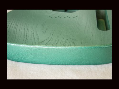 T-Style Body / Swamp Ash / 4 lbs. 2 oz. / Nitrocellulose 'TruGrain Cadillac Green' / Closet Clean (#GIN-3180) - Image 6