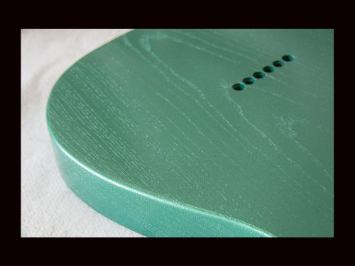 T-Style Body / Swamp Ash / 4 lbs. 2 oz. / Nitrocellulose 'TruGrain Cadillac Green' / Closet Clean (#GIN-3180) - Image 8