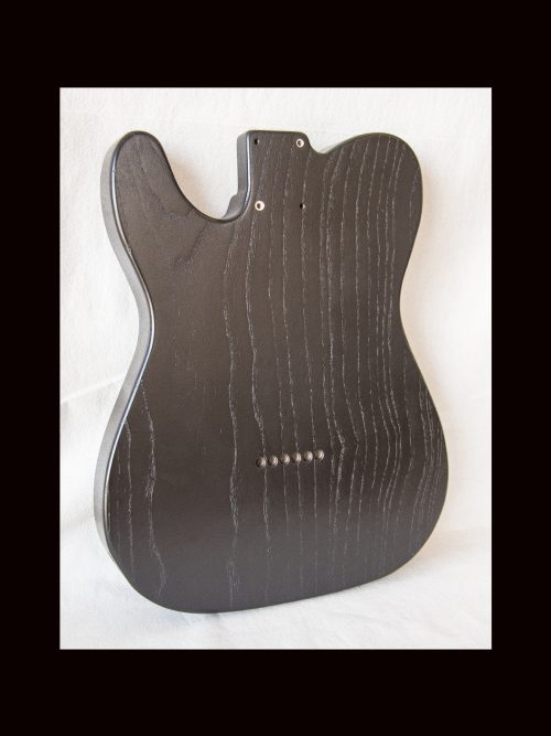 T-Style Body /1 Piece Ultra Light Swamp Ash / 3 lbs. 10 oz. / Nitrocellulose 'TruGrain Black' / Closet Clean (#GIN-3182) - Image 5