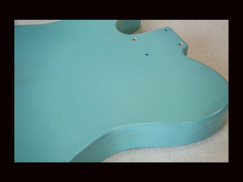 T-Style Body / Swamp Ash / 4 lbs. 4 oz. / Nitrocellulose 'Daphne Blue' / Light Relic (#GIN-3184) - Image 8