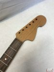 S or Jazz-Style Replacement Neck / CBS Head / 2 pc. Roasted Maple & Indian Rosewood / Classic C (#GIN-3186)