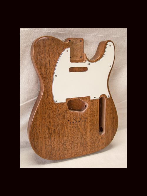 T-Style Body / 1 PC. Mahogany / 4 lbs. 6 oz. / Nitrocellulose 'Clear' / "Closet Clean" (#GIN-3203)