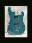 S-Style Body / Ultra Light Alder / 3 lbs. 7 oz. / Nitrocellulose 'Ocean Turquoise' / Light Relic (#GIN-3221)