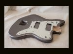 Jazz-Style Body / Alder / 4 lbs. 5 oz. / Nitrocellulose 'Charcoal Frost' / Light Relic (#GIN-3243)