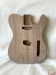 T-Style Body / 2 pc. Walnut / Suitable for No Pickguard (#GIN-3245)