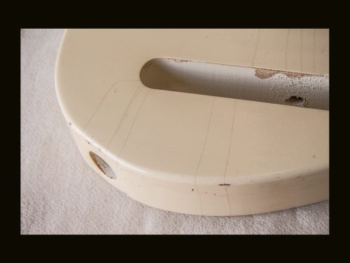 T-Style Body / Alder / 4 lbs. 12 oz. / Nitrocellulose 'Desert Sand' / Med. Relic (#GIN-3247) - Image 7