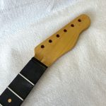 T-Style Replacement Neck / 2 pc. Maple & Ebony / Chunky C / V.T. Satin / Med Relic (#GIN-3250)