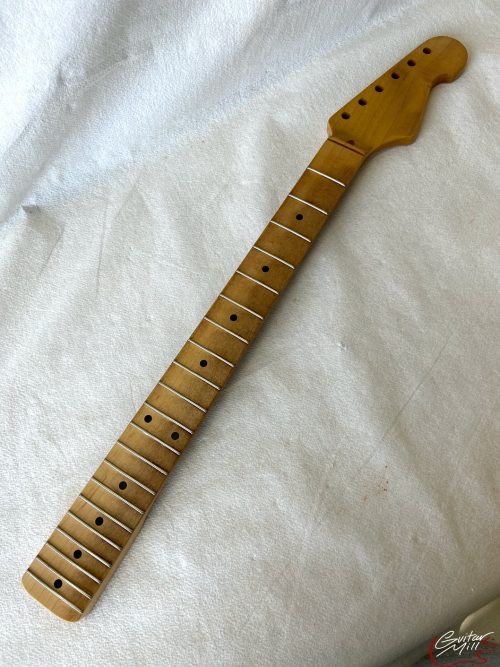 S-Style Replacement Neck / 1 pc. Maple / Classic C / V.T. Satin / Med Relic (#GIN-3251) - Image 2