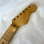 S-Style Replacement Neck / 1 pc. Maple / Classic C / V.T. Satin / Med Relic (#GIN-3251)