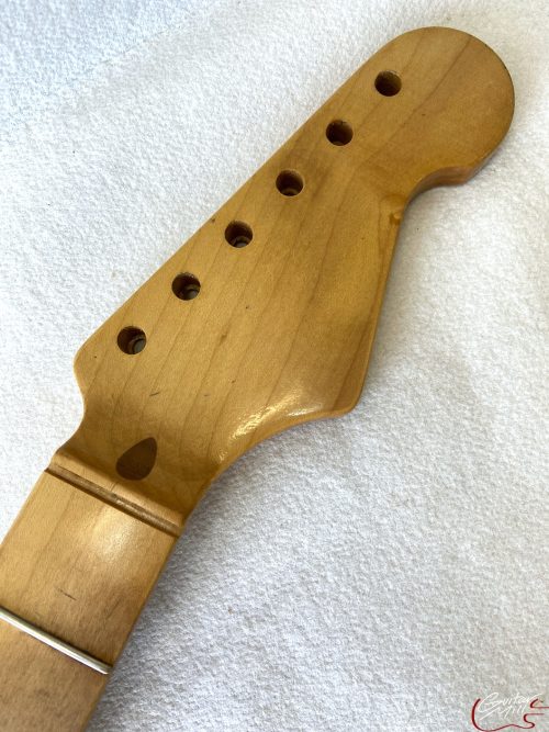 S-Style Replacement Neck / 1 pc. Maple / Classic C / V.T. Satin / Med Relic (#GIN-3251) - Image 3