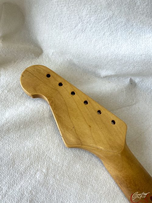 S-Style Replacement Neck / 1 pc. Maple / Classic C / V.T. Satin / Med Relic (#GIN-3251) - Image 7