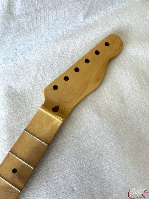T-Style Replacement Neck / 1 pc. Maple / Slim D / V.T. Satin / Med Relic (#GIN-3252)