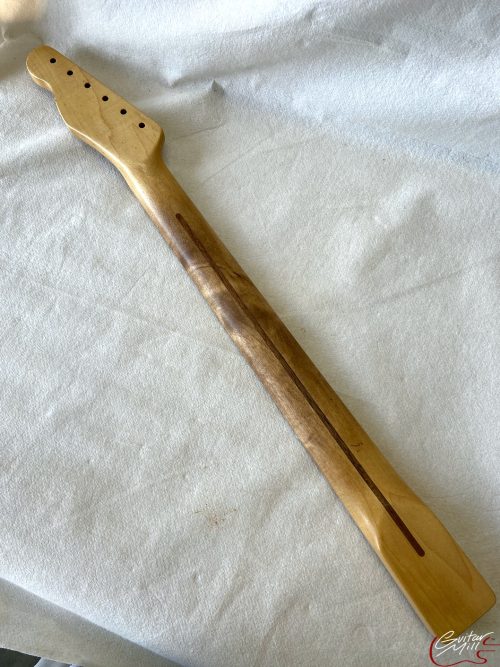 T-Style Replacement Neck / 1 pc. Maple / Slim D / V.T. Satin / Med Relic (#GIN-3252) - Image 6