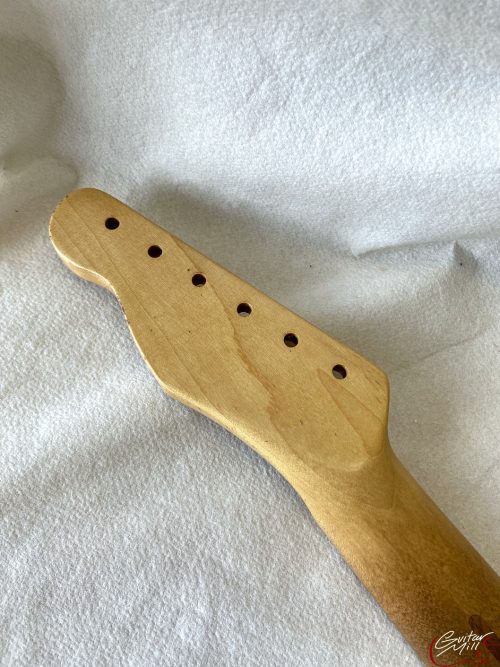 T-Style Replacement Neck / 1 pc. Maple / Slim D / V.T. Satin / Med Relic (#GIN-3252) - Image 7
