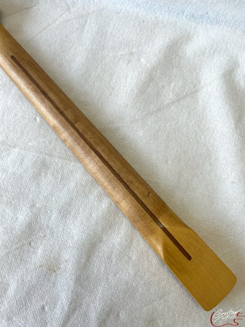 S-Style Replacement Neck / 1 pc. Maple / Chunky C / Compound Radius / V.T. Satin / Med Relic (#GIN-3253) - Image 8