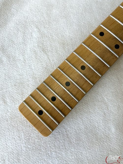 T-Style Replacement Neck / 1 pc. Maple / Classic C / V.T. Satin / Med Relic (#GIN-3254) - Image 5